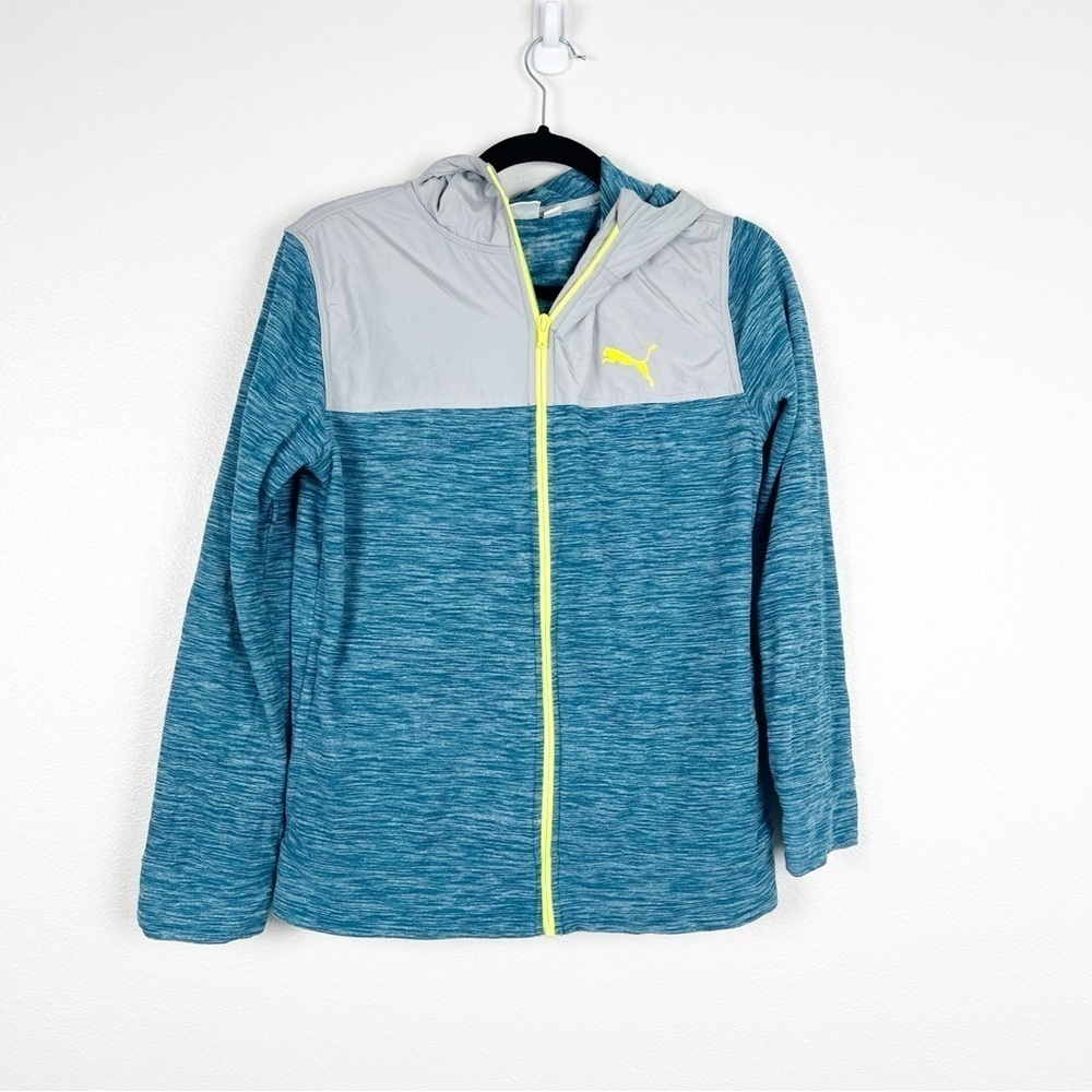 Puma Full Zip Fleece Jacket Sz S
